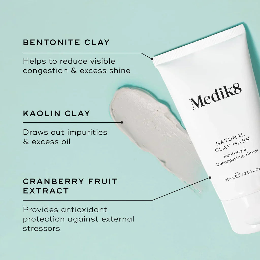 Medik8 Natural Clay Mask image 3