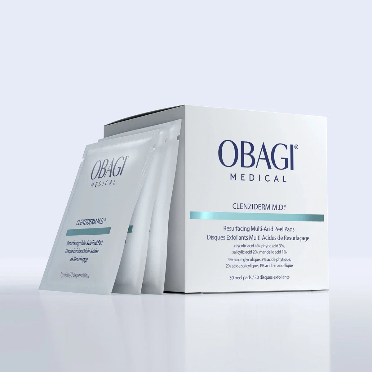 Obagi | CLENZIderm M.D. Resurfacing Multi Acid Peel Pads (30 Pads)